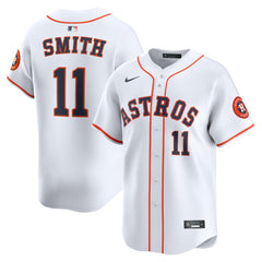 Cam Smith #11 Houston Astros Nike Home Limited Player Jersey - MLB Jerseys