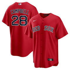 Kristian Campbell Boston Red Sox Nike Alternate Replica Jersey - MLB Jerseys
