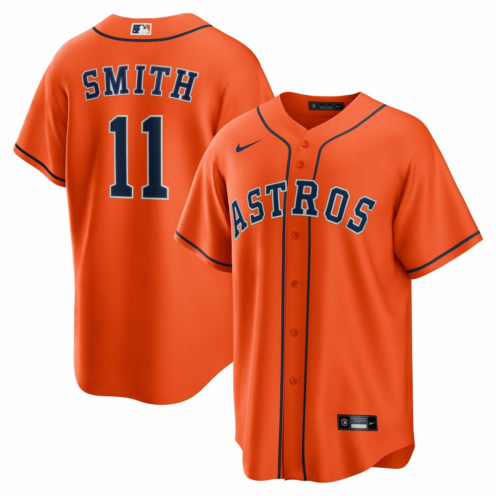 Cam Smith Houston Astros Nike Alternate Replica Jersey - MLB Jerseys