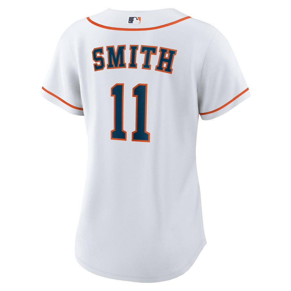 Cam Smith Houston Astros Nike Women's Home Replica Jersey - MLB Jerseys