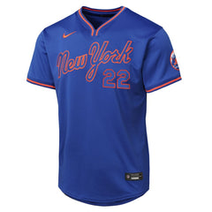 Juan Soto New York Mets Nike Youth Alternate 2 Limited Jersey – Royal - MLB Jerseys
