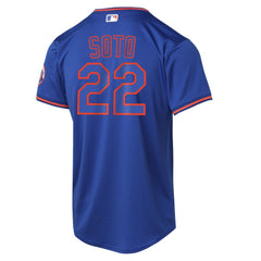Juan Soto New York Mets Nike Youth Alternate 2 Limited Jersey – Royal - MLB Jerseys