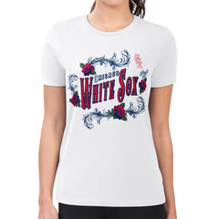 Chicago White Sox G-III 4Her by Carl Banks Women's Super-Slim Fit Lightweight Retro Roses T-Shirt - MLB T-shirts