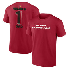 Arizona Cardinals #1 Dad Jersey T-Shirt | NFL Hot