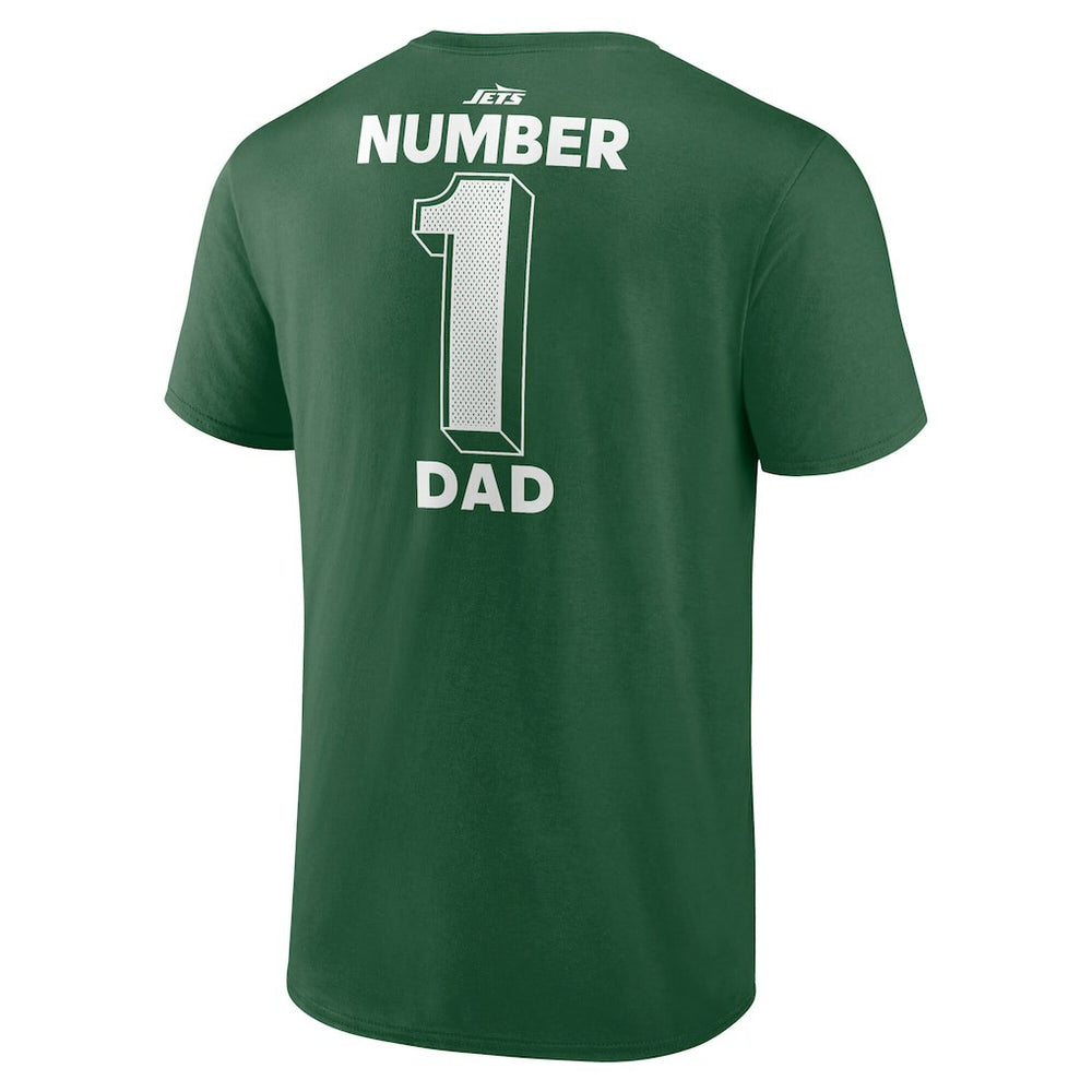 New York Jets #1 Dad Jersey T-Shirt | NFL Hot