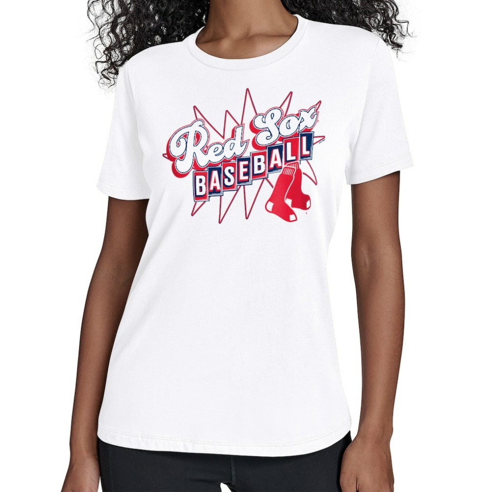 Boston Red Sox Starter Women's Drive-In T-Shirt - MLB T-shirts