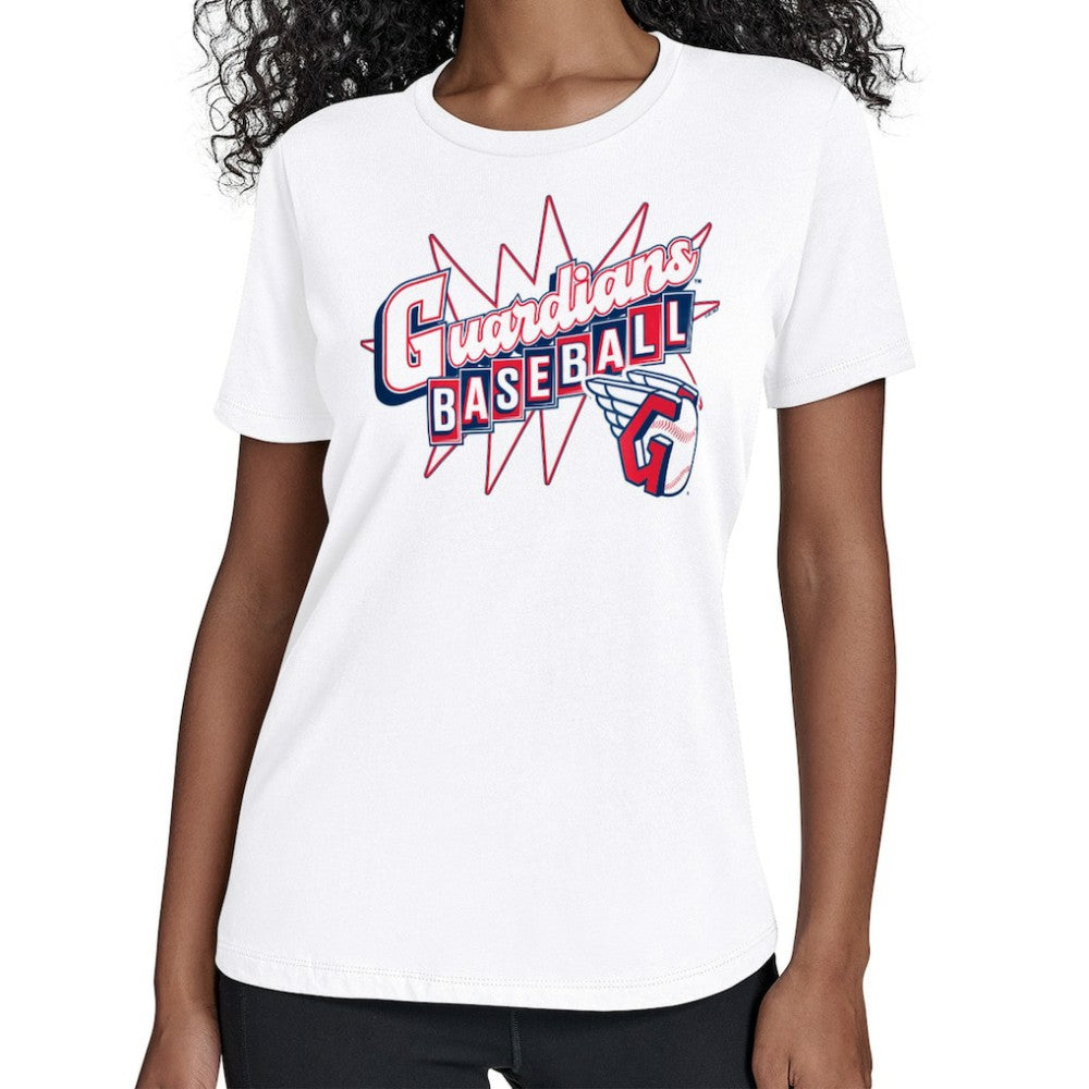 Cleveland Guardians Starter Women's Drive-In T-Shirt - MLB T-shirts