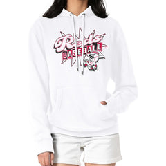 Cincinnati Reds Starter Women's Drive-In Pullover Hoodie - MLB Hoodies