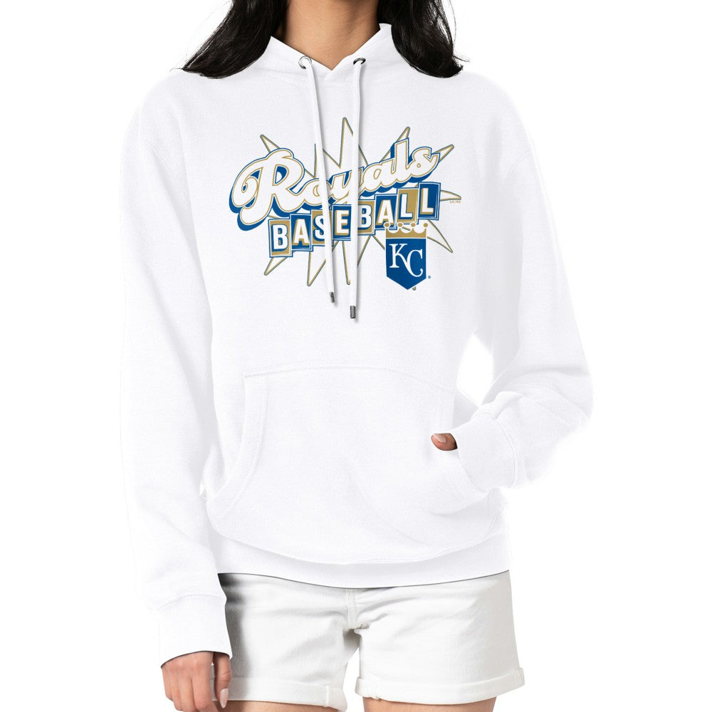 Kansas City Royals Starter Women's Drive-In Pullover Hoodie - MLB Hoodies