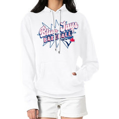 Toronto Blue Jays Starter Women's Drive-In Pullover Hoodie - MLB Hoodies