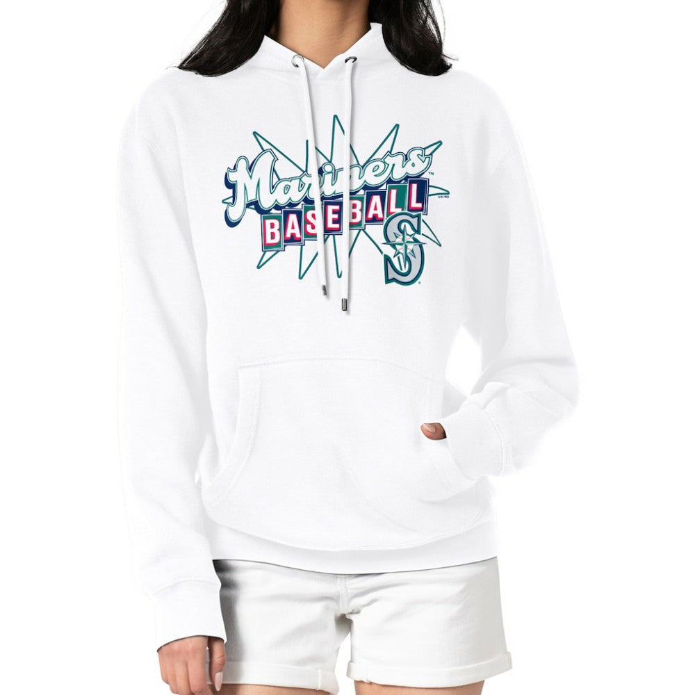 Seattle Mariners Starter Women's Drive-In Pullover Hoodie - MLB Hoodies