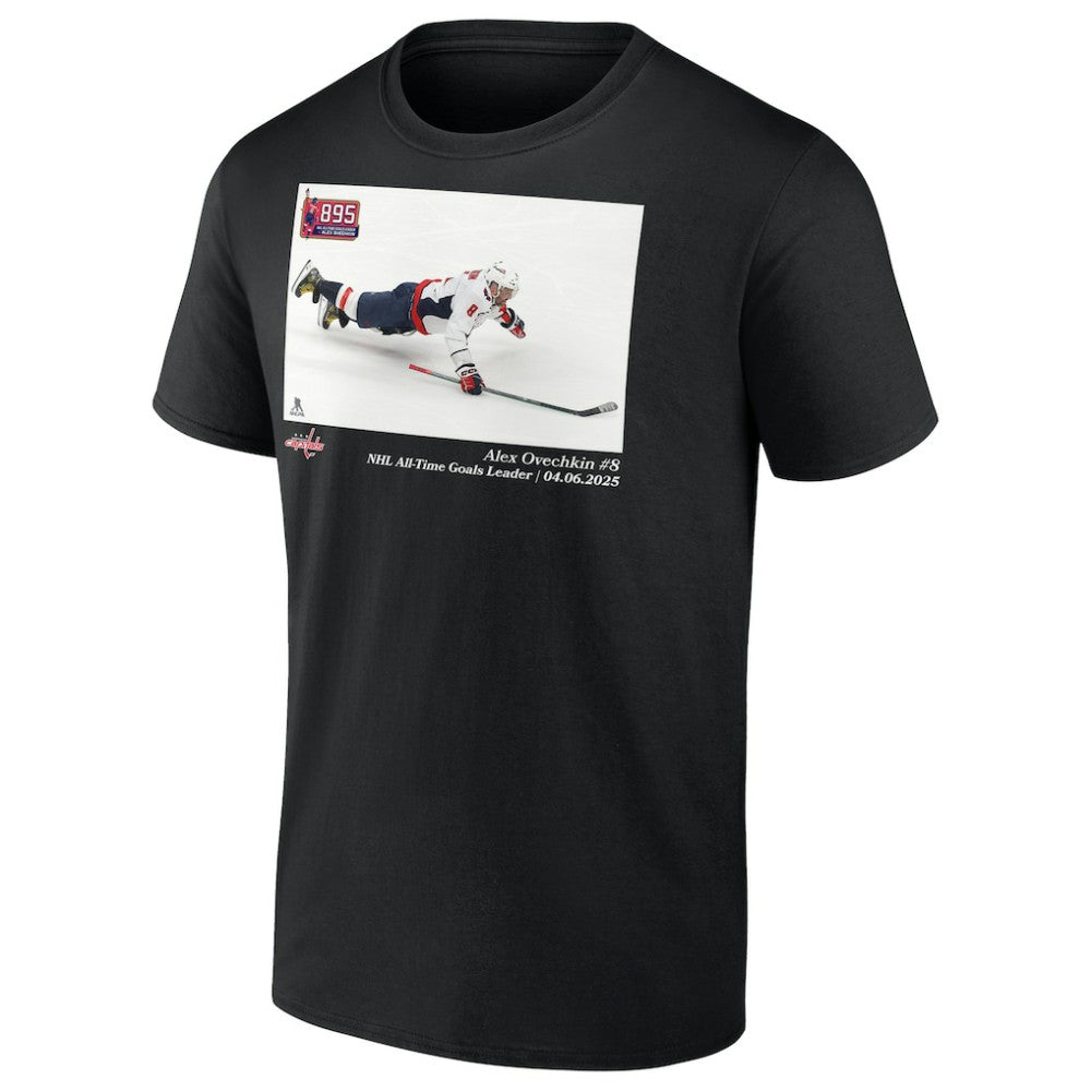 Alexander Ovechkin Washington Capitals NHL All-Time Goals Leader T-Shirt -  NHL T-shirts