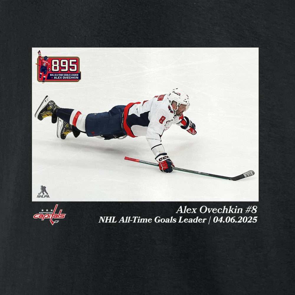 Alexander Ovechkin Washington Capitals NHL All-Time Goals Leader T-Shirt -  NHL T-shirts