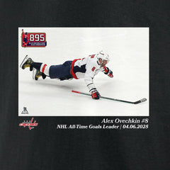 Alexander Ovechkin Washington Capitals NHL All-Time Goals Leader T-Shirt -  NHL T-shirts