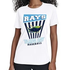 Tampa Bay Rays Starter Women's Poster Print T-Shirt - MLB T-shirts