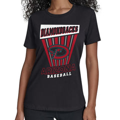Arizona Diamondbacks Starter Women's Poster Print T-Shirt - MLB T-shirts