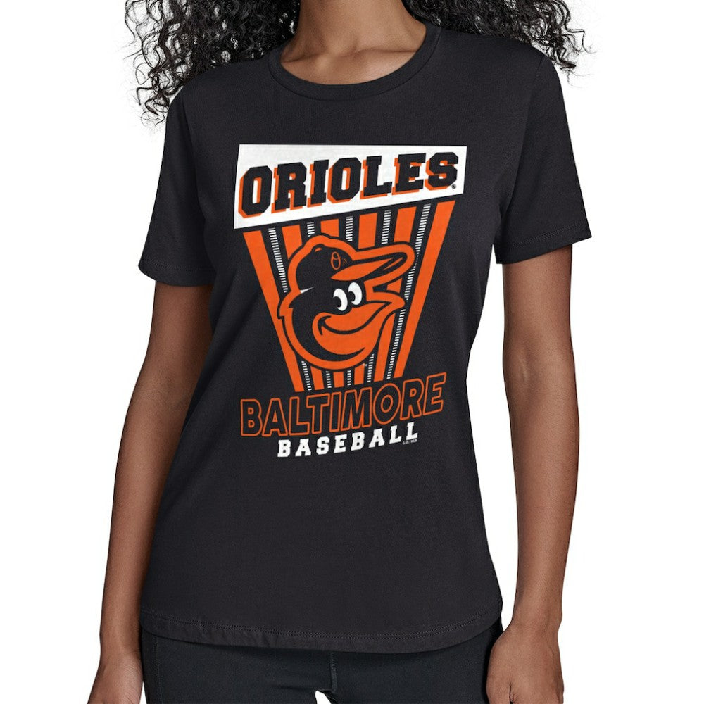 Baltimore Orioles Starter Women's Poster Print T-Shirt - MLB T-shirts