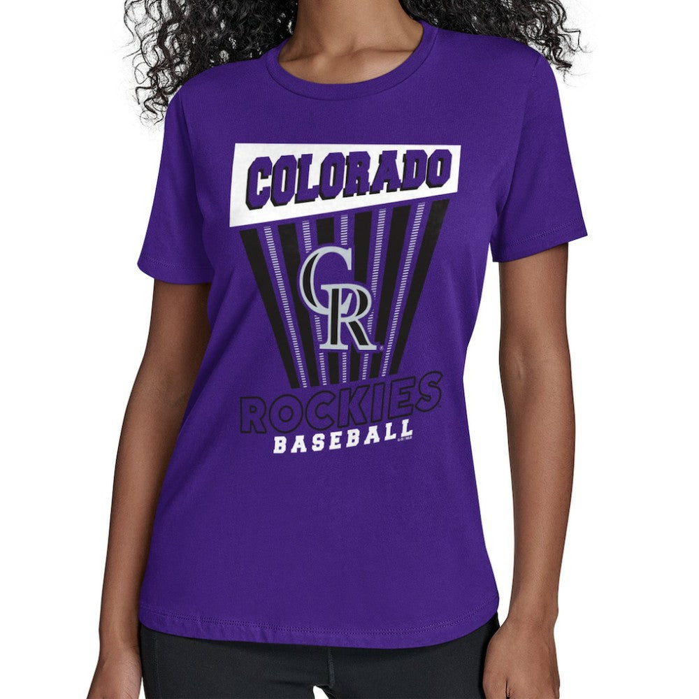 Colorado Rockies Starter Women's Poster Print T-Shirt - MLB T-shirts