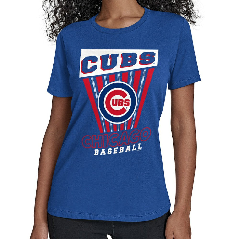 Chicago Cubs Starter Women's Poster Print T-Shirt - MLB T-shirts