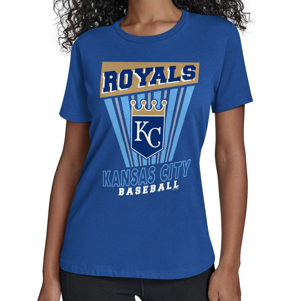 Kansas City Royals Starter Women's Poster Print T-Shirt - MLB T-shirts