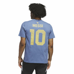 Lionel Messi Argentina National Team Name & Number T-Shirt