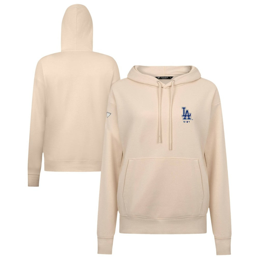 Los Angeles Dodgers Levelwear Women's Cooperstown Collection Adorn Core Logo Pullover Hoodie - MLB Hoodies
