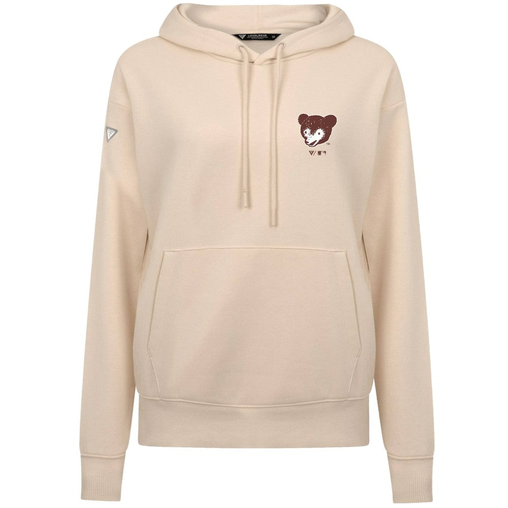 Chicago Cubs Levelwear Women's Cooperstown Collection Adorn Core Logo Pullover Hoodie - MLB Hoodies