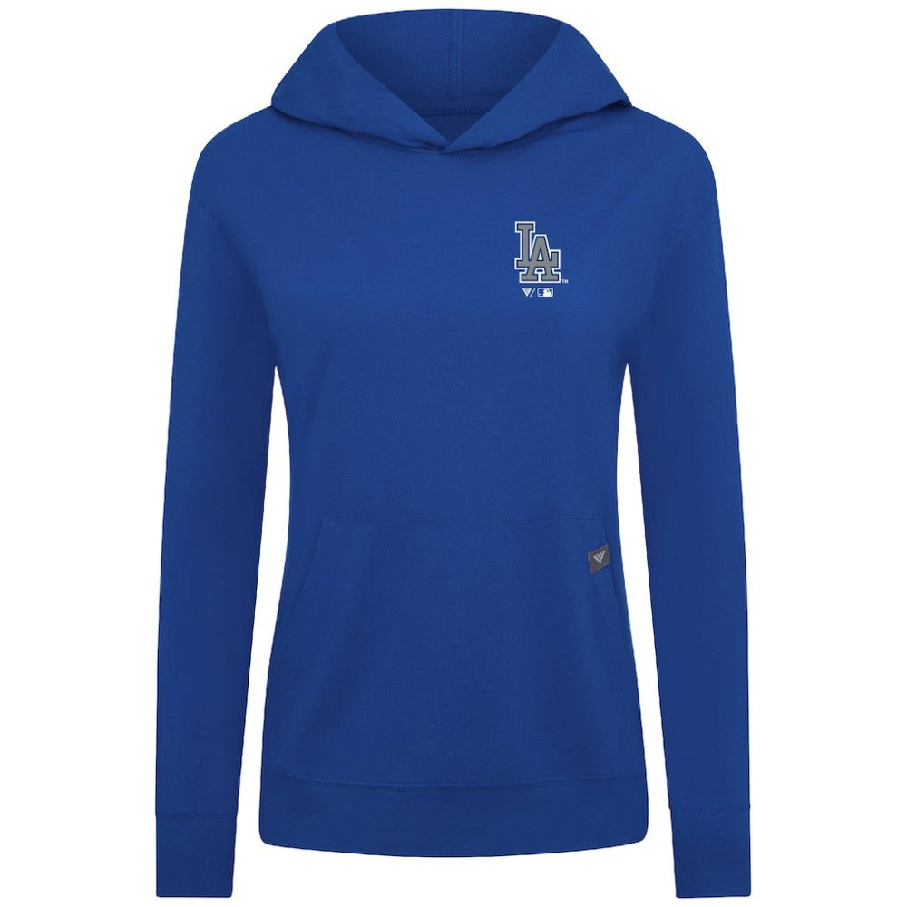 Los Angeles Dodgers Levelwear Women's Cooperstown Collection Relay Core Logo Pullover Hoodie - MLB Hoodies