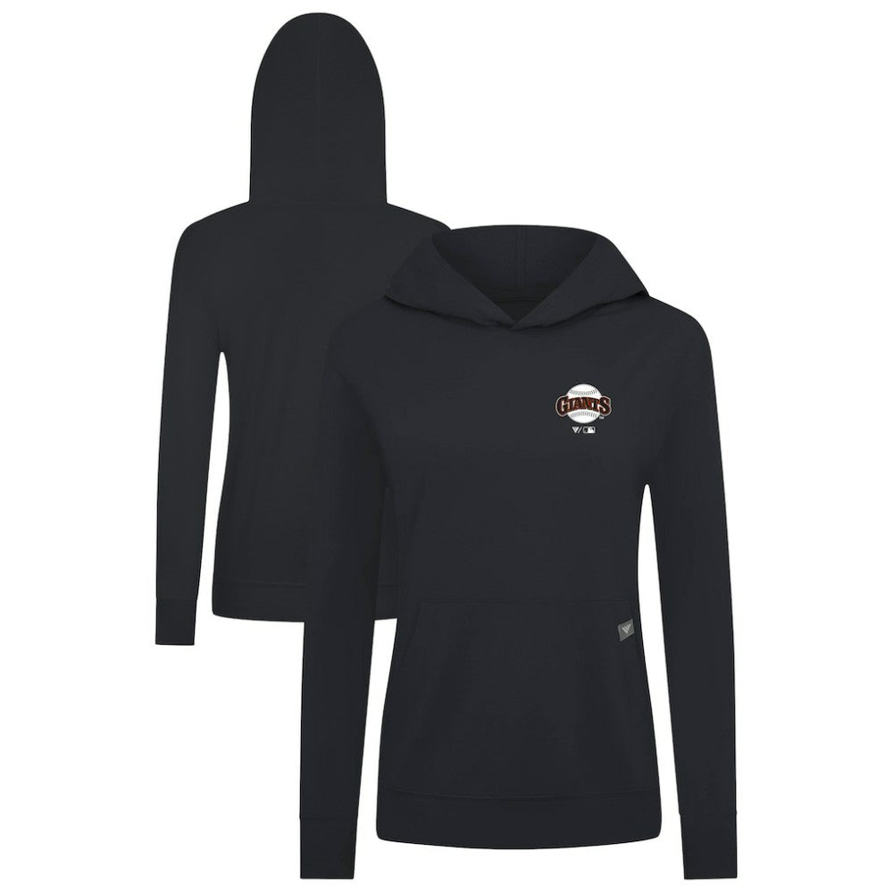 San Francisco Giants Levelwear Women's Cooperstown Collection Relay Core Logo Pullover Hoodie - MLB Hoodies