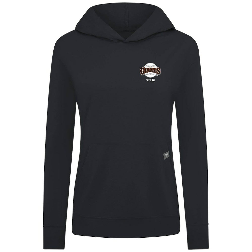 San Francisco Giants Levelwear Women's Cooperstown Collection Relay Core Logo Pullover Hoodie - MLB Hoodies