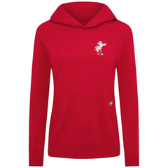 Cincinnati Reds Levelwear Women's Cooperstown Collection Relay Core Logo Pullover Hoodie - MLB Hoodies