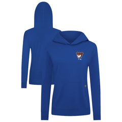 Chicago Cubs Levelwear Women's Cooperstown Collection Relay Core Logo Pullover Hoodie - MLB Hoodies