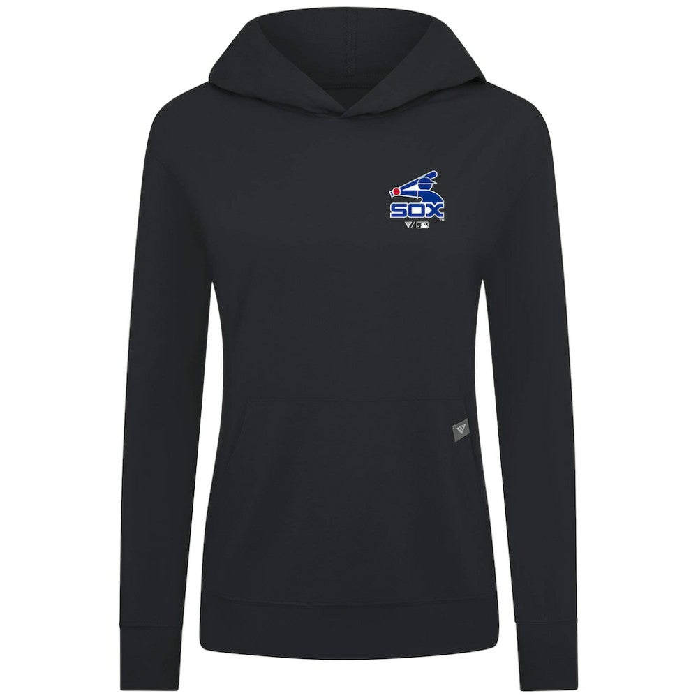 Chicago White Sox Levelwear Women's Cooperstown Collection Relay Core Logo Pullover Hoodie - MLB Hoodies