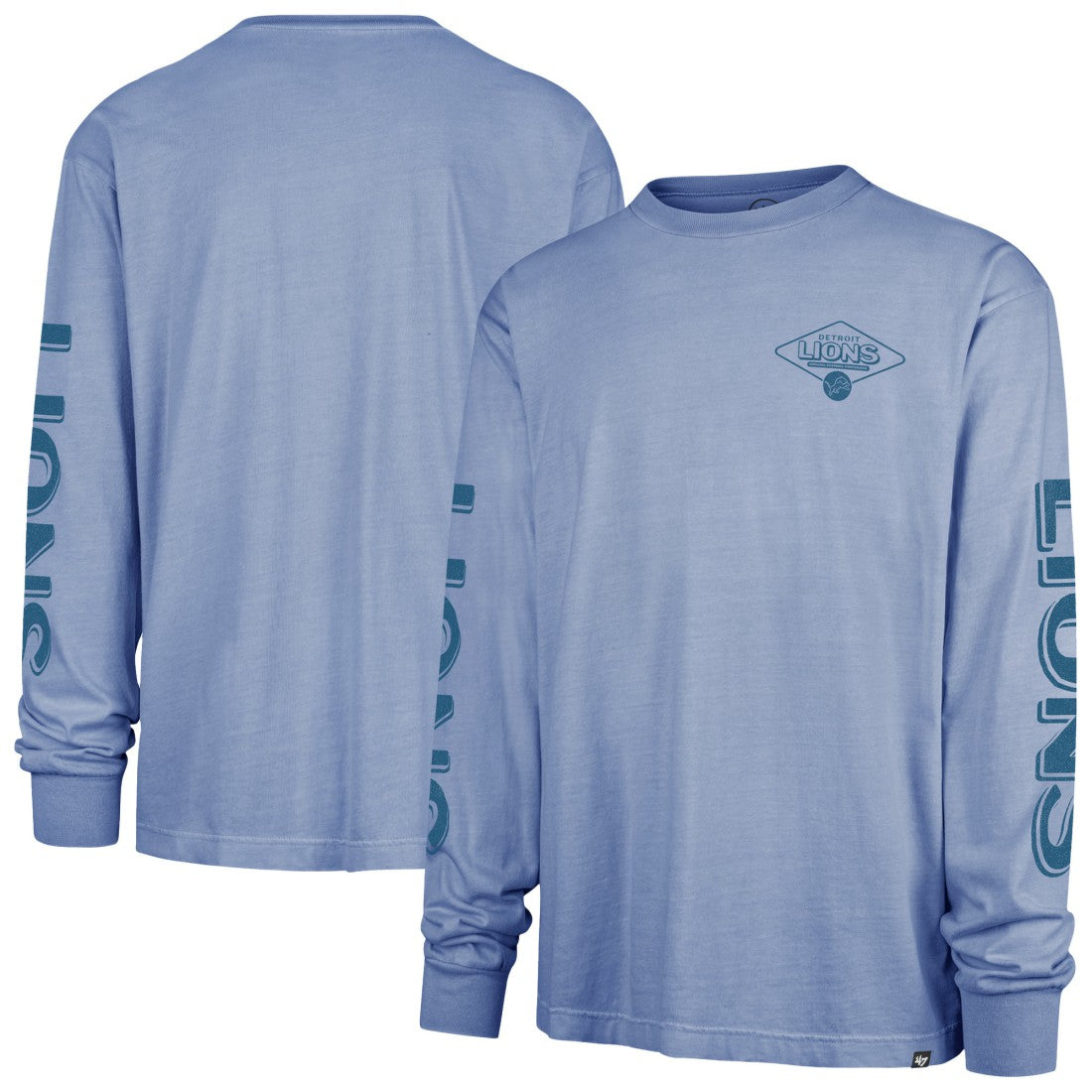Detroit Lions '47 Cairn Ravine Foundation Long Sleeve T-Shirt | NFL Sale
