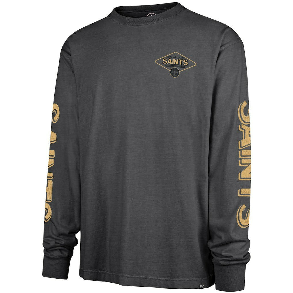 New Orleans Saints '47 Cairn Ravine Foundation Long Sleeve T-Shirt | NFL Discount