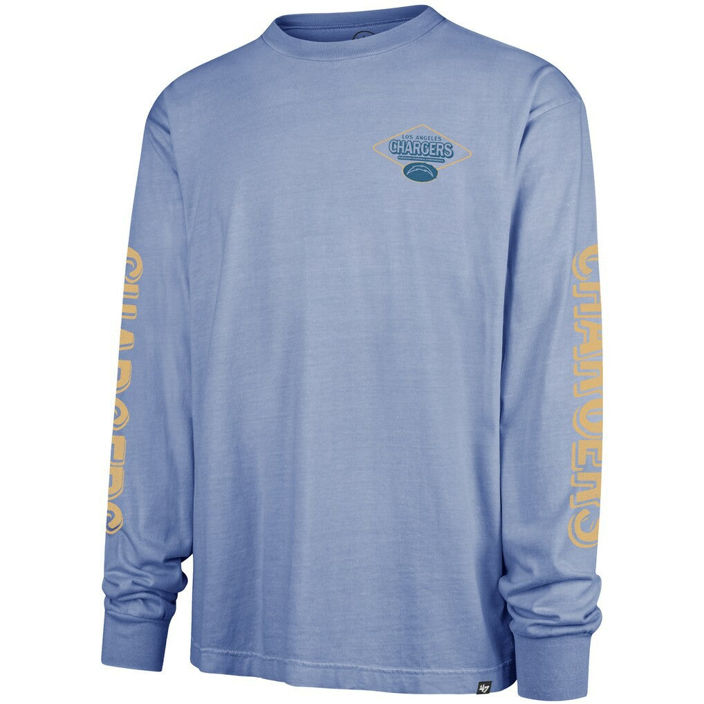Los Angeles Chargers '47 Cairn Ravine Foundation Long Sleeve T-Shirt | NFL US