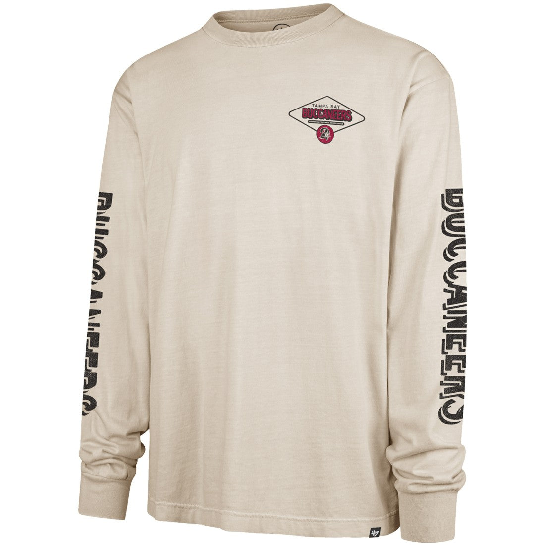Tampa Bay Buccaneers '47 Cairn Ravine Foundation Throwback Long Sleeve T-Shirt | NFL Hot