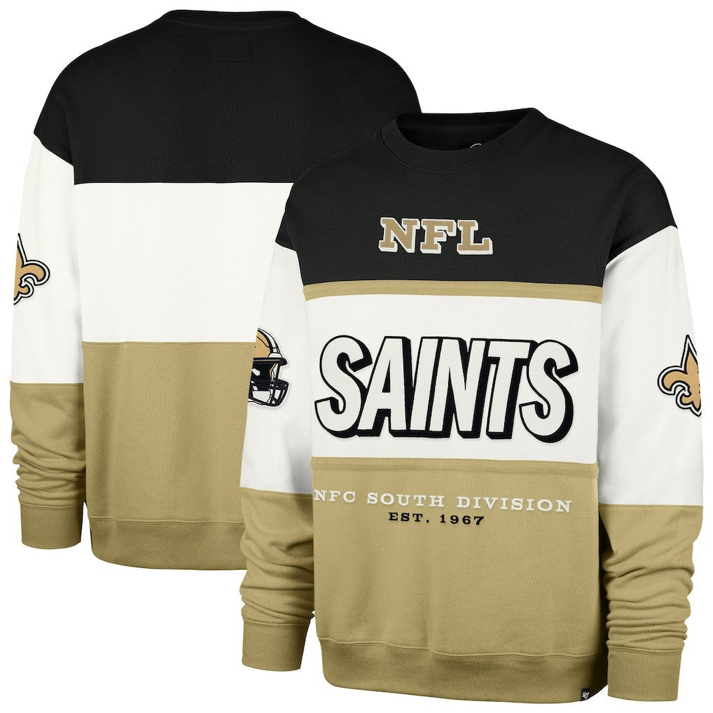New Orleans Saints '47 Breeze Maximalist Sweatshirt | NFL On sale