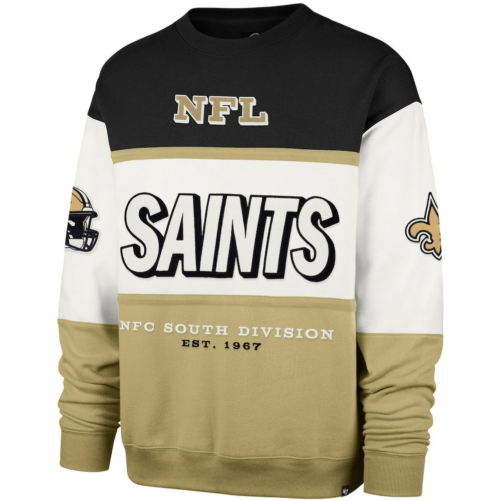 New Orleans Saints '47 Breeze Maximalist Sweatshirt | NFL On sale