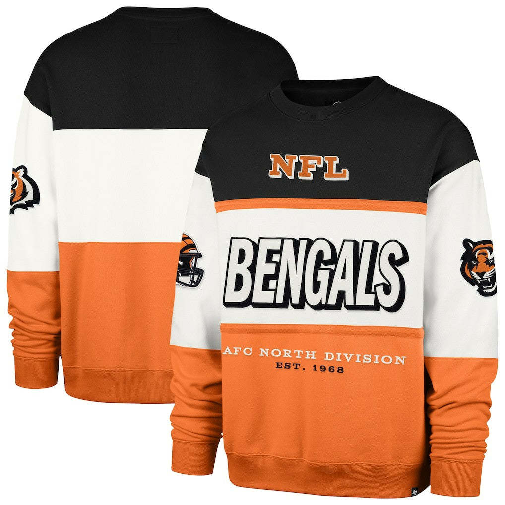 Cincinnati Bengals '47 Breeze Maximalist Sweatshirt | NFL Hot