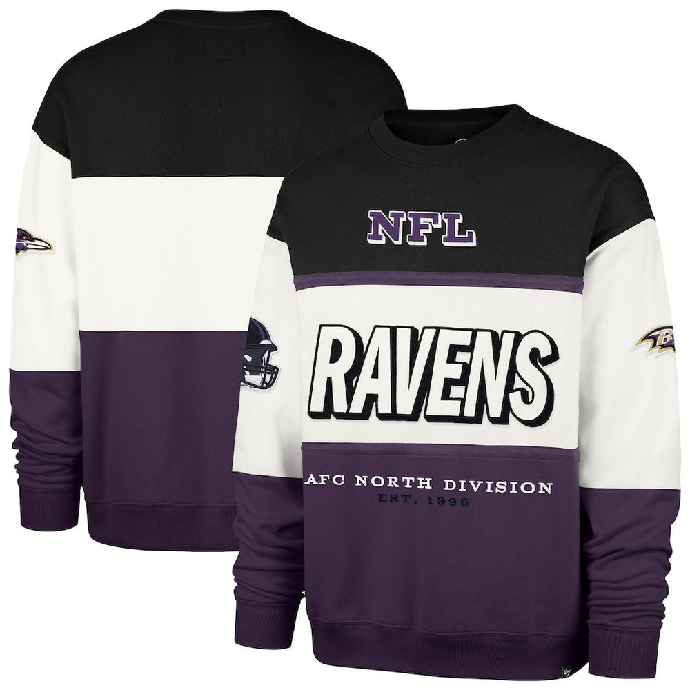Baltimore Ravens '47 Breeze Maximalist Sweatshirt | NFL Discount