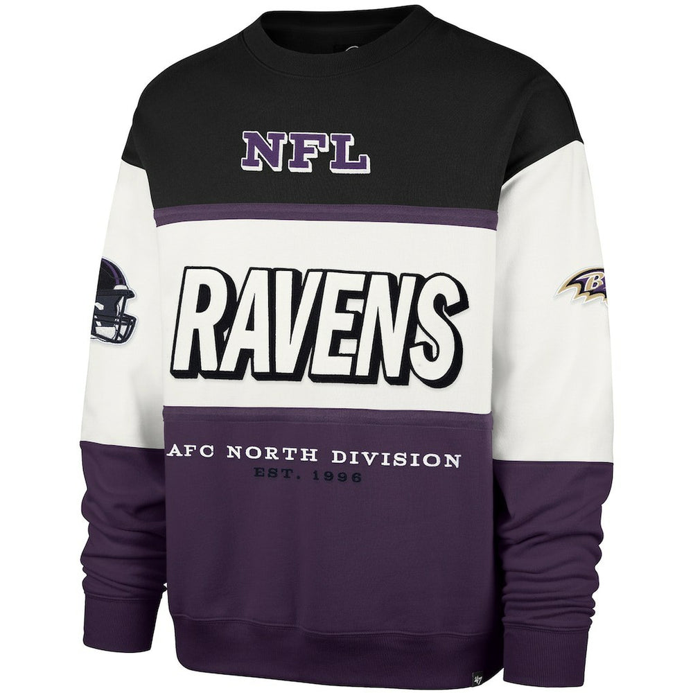 Baltimore Ravens '47 Breeze Maximalist Sweatshirt | NFL Discount