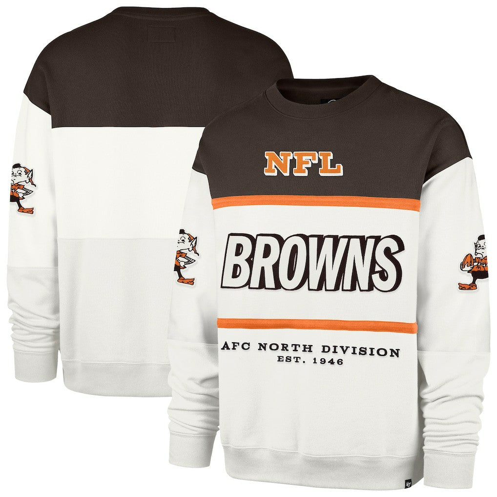 Cleveland Browns '47 Throwback Breeze Maximalist Sweatshirt | NFL On sale