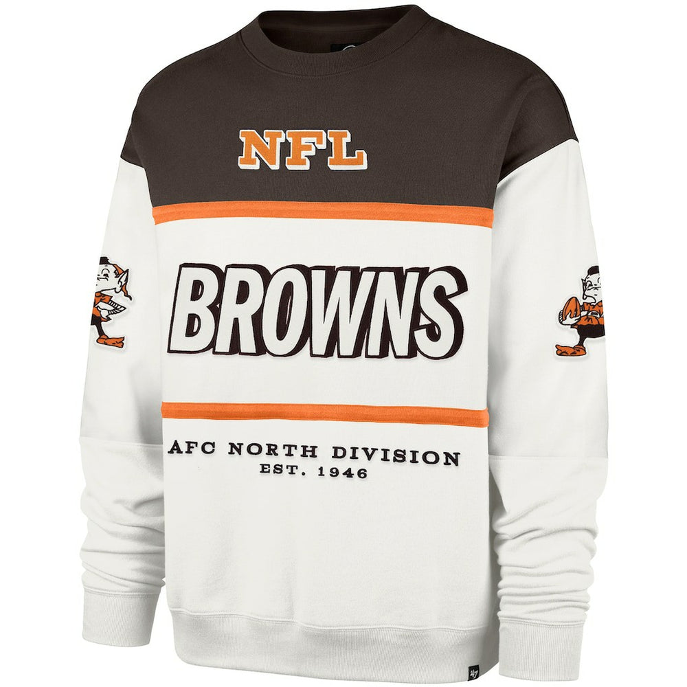 Cleveland Browns '47 Throwback Breeze Maximalist Sweatshirt | NFL On sale