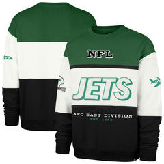 New York Jets '47 Throwback Breeze Maximalist Sweatshirt | NFL Outlet