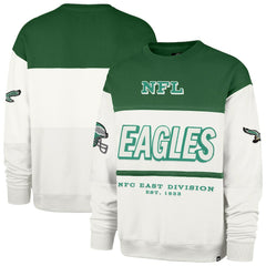 Philadelphia Eagles '47 Throwback Breeze Maximalist Sweatshirt | NFL New