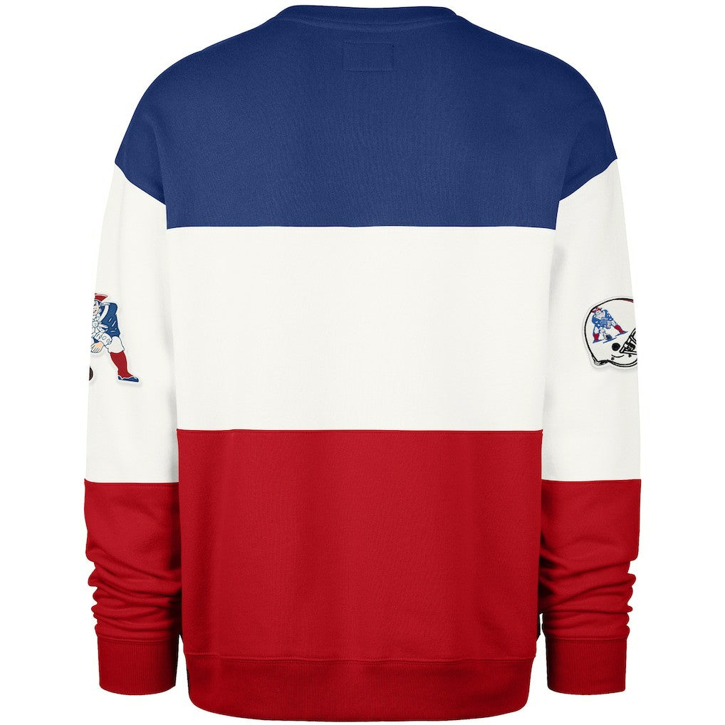 New England Patriots '47 Throwback Breeze Maximalist Sweatshirt | NFL On sale