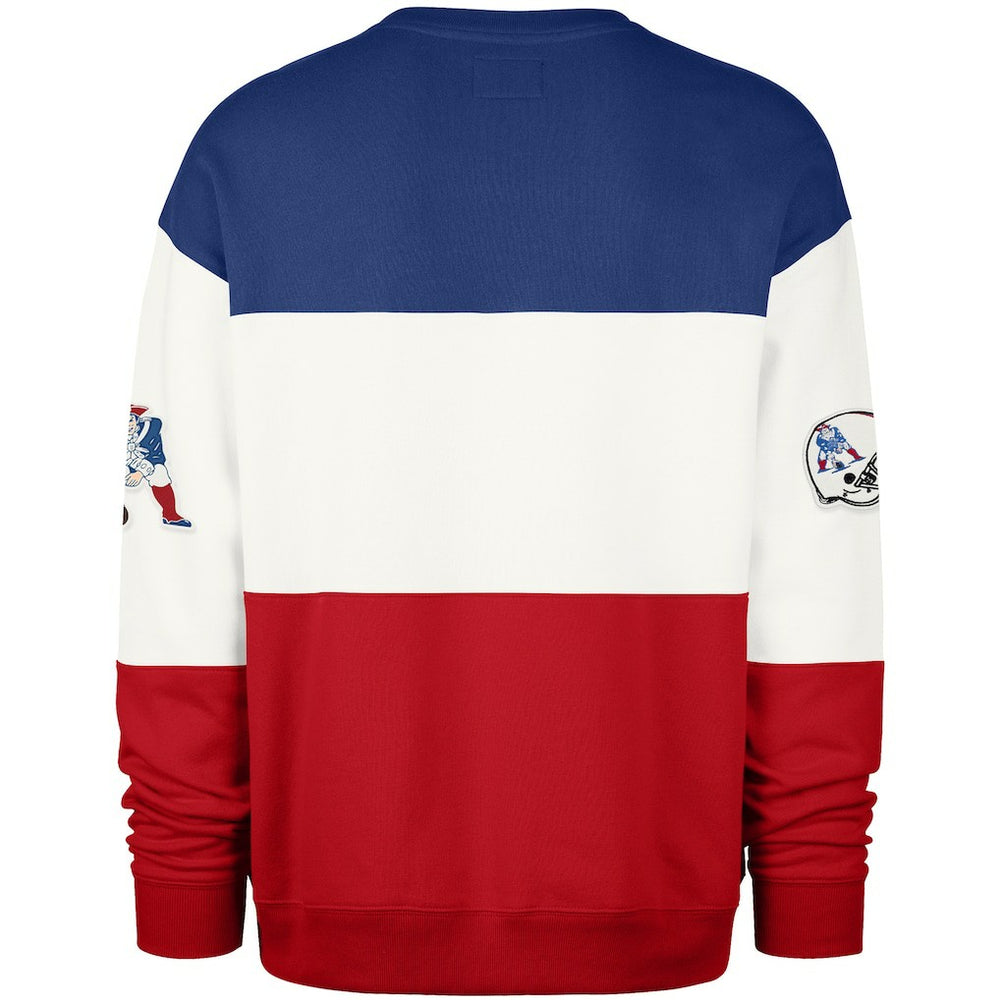 New England Patriots '47 Throwback Breeze Maximalist Sweatshirt | NFL On sale