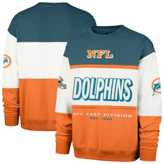 Miami Dolphins '47 Throwback Breeze Maximalist Sweatshirt | NFL Near me