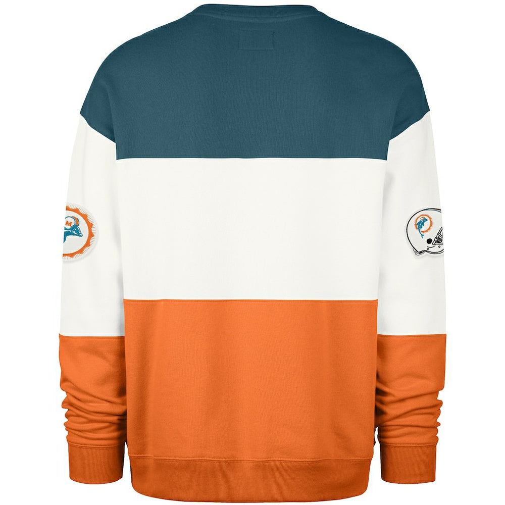 Miami Dolphins '47 Throwback Breeze Maximalist Sweatshirt | NFL Near me
